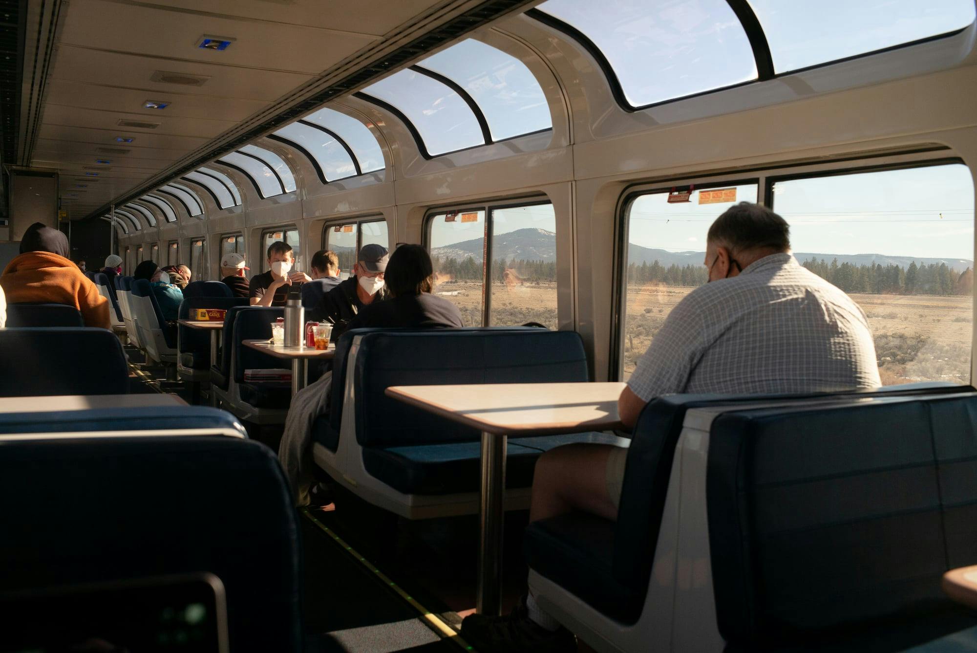 Amtrak Observation car